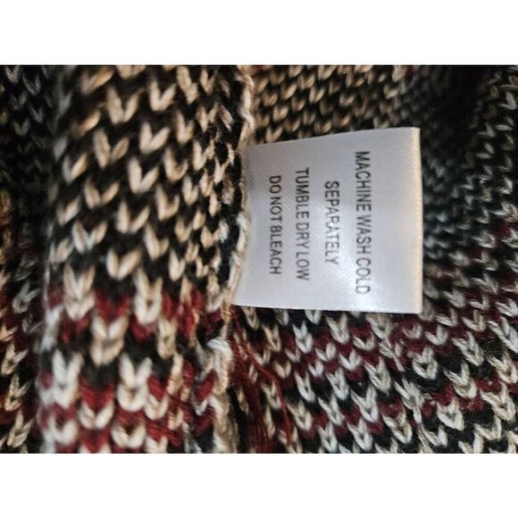 Violet Ruby tan and black after cardigan.  Size M. - Picture 6 of 6